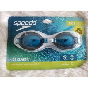 Speedo Kids Classic Goggles UV Protection Ages 3-8 Black